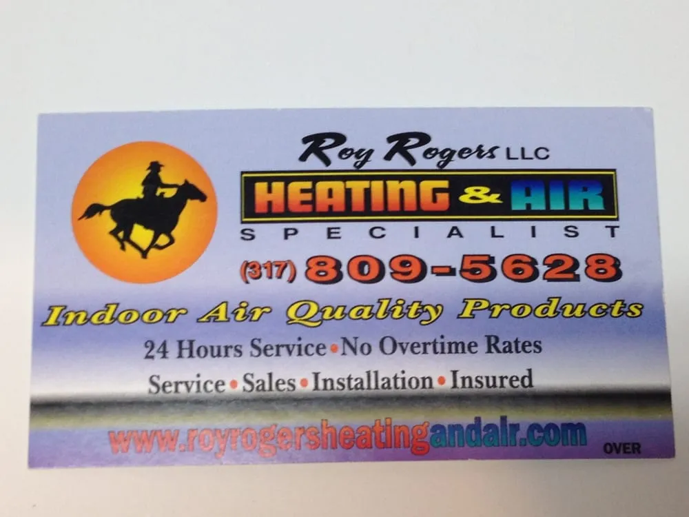 Slide of Roy Rogers Heating & Air