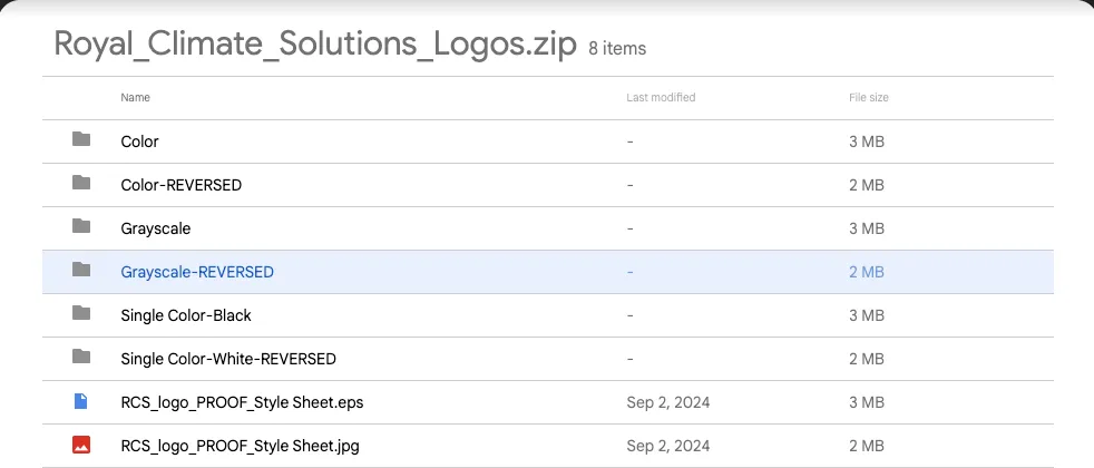 Slide of Royal Climate Solutions