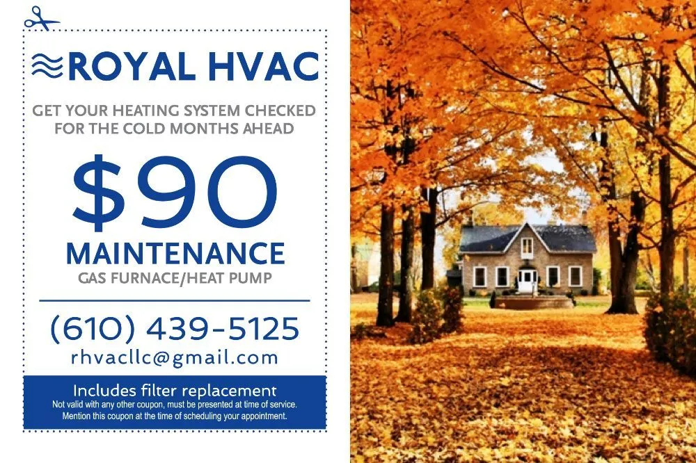 Slide of Royal HVAC