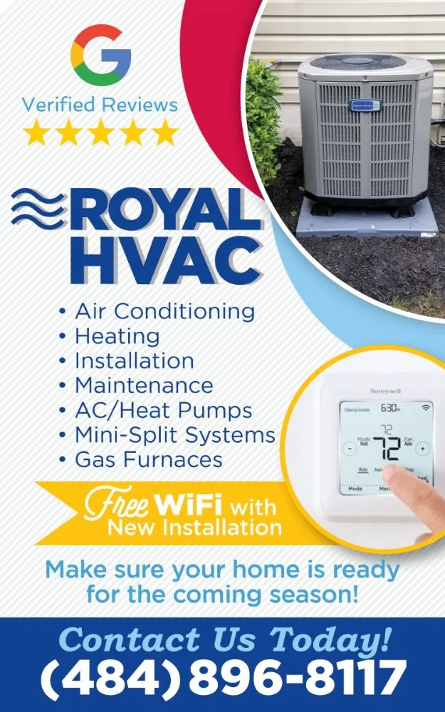 Slide of Royal HVAC