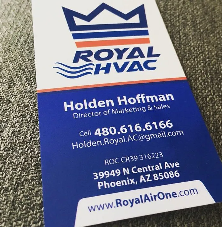 Slide of Royal HVAC