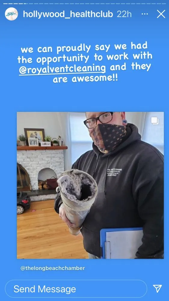 Slide of Royal Vent Cleaning