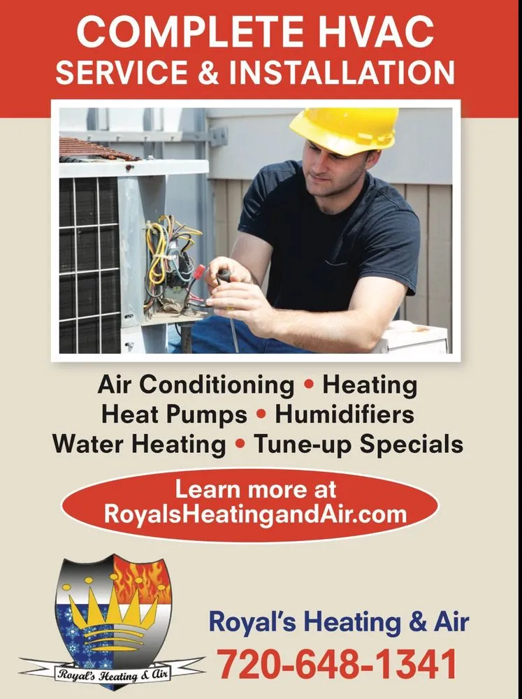 Slide of Royal's Heating & Air