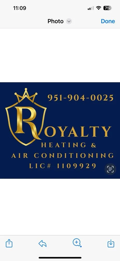 Slide of Royalty Heating & Air Conditioning