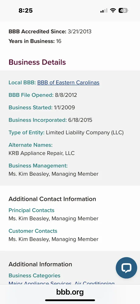 Slide of Roy's AC Heat and Appliance Repair