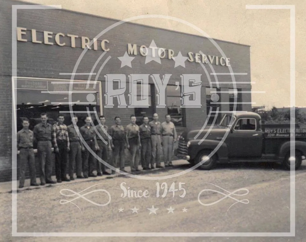 Slide of Roy's Electric Motor Service