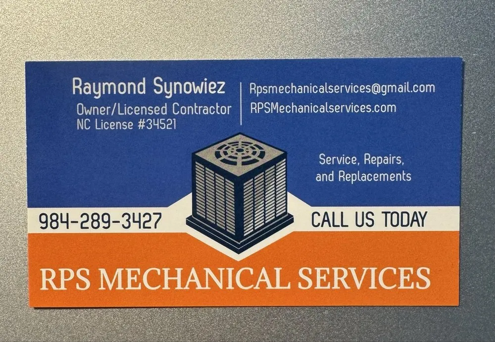 Slide of RPS Mechanical Services
