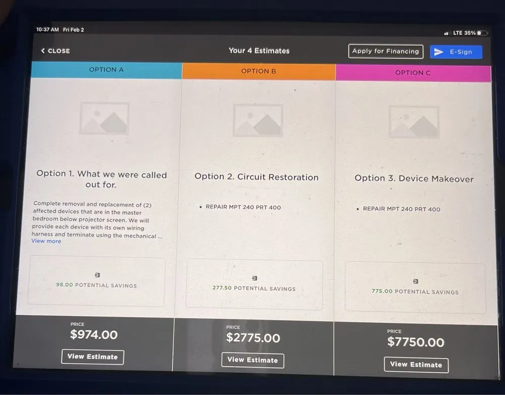 Slide of RR Electric Heating & Air