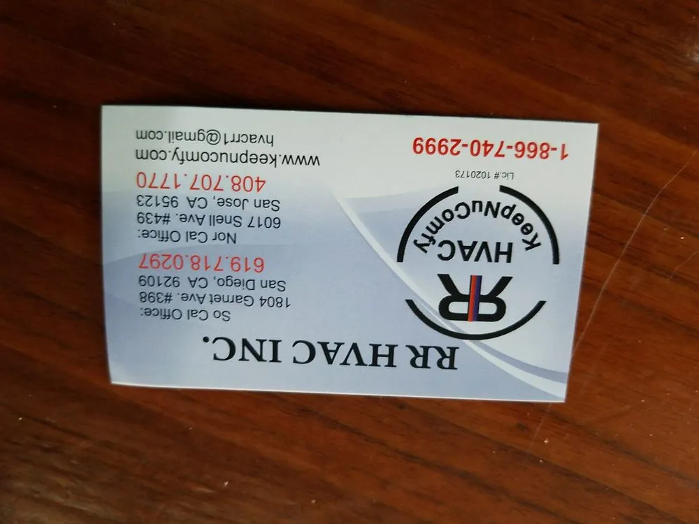 Slide of RR Heating & Air Conditioning