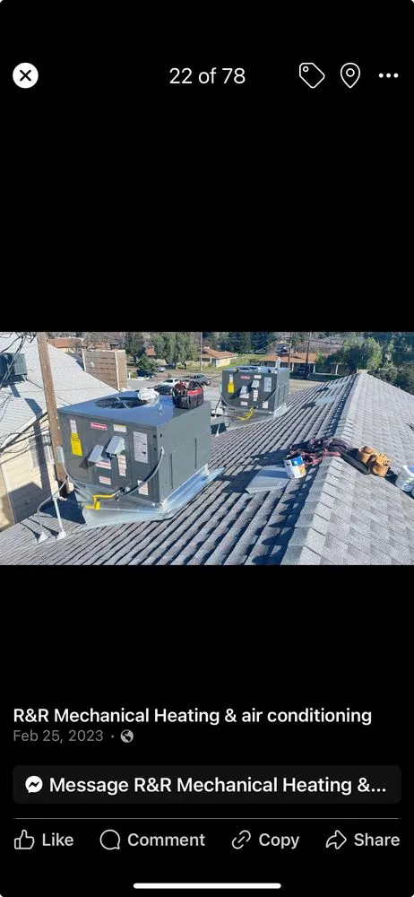 Slide of R&R Mechanical HVAC