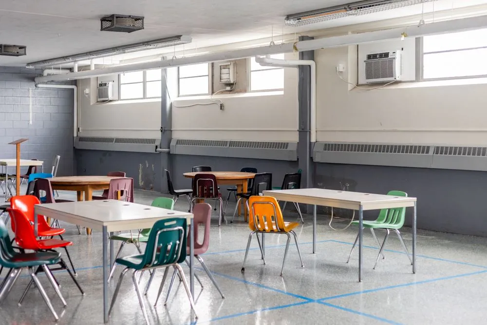 Slide of RR Trade School