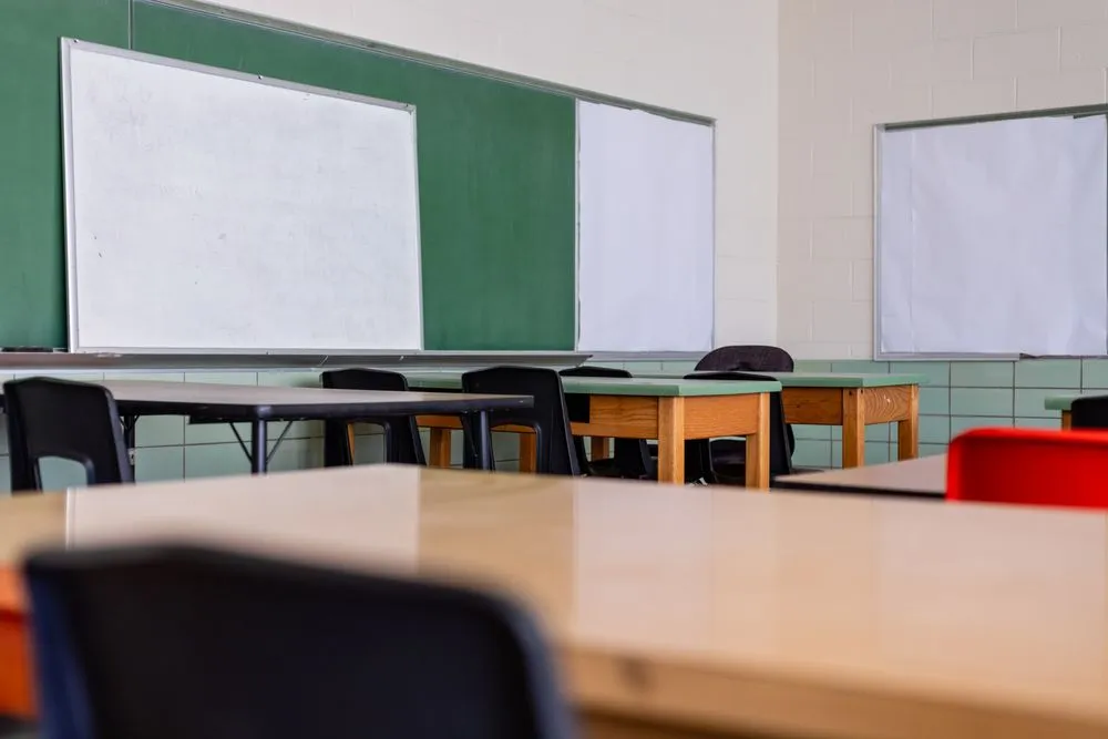 Slide of RR Trade School