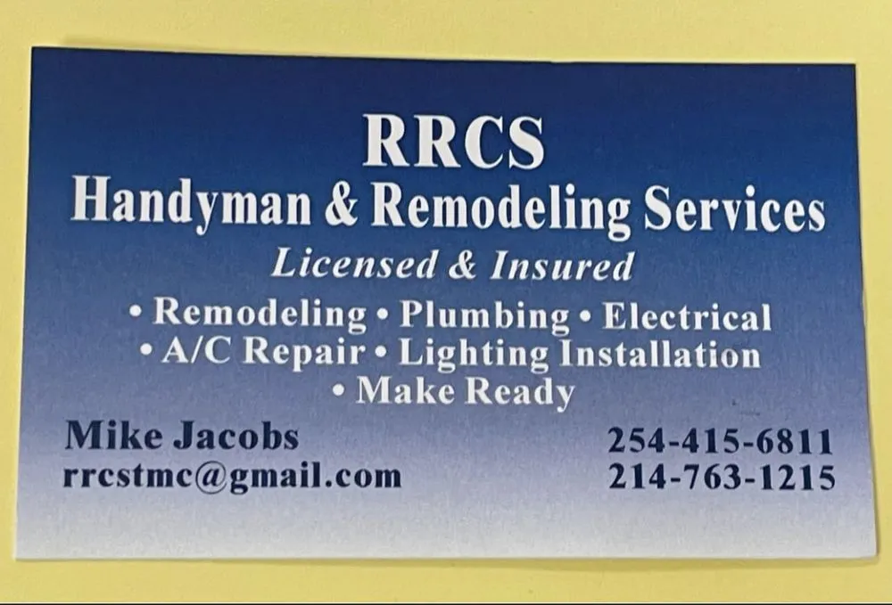 Slide of RRCS Handyman & Remodeling
