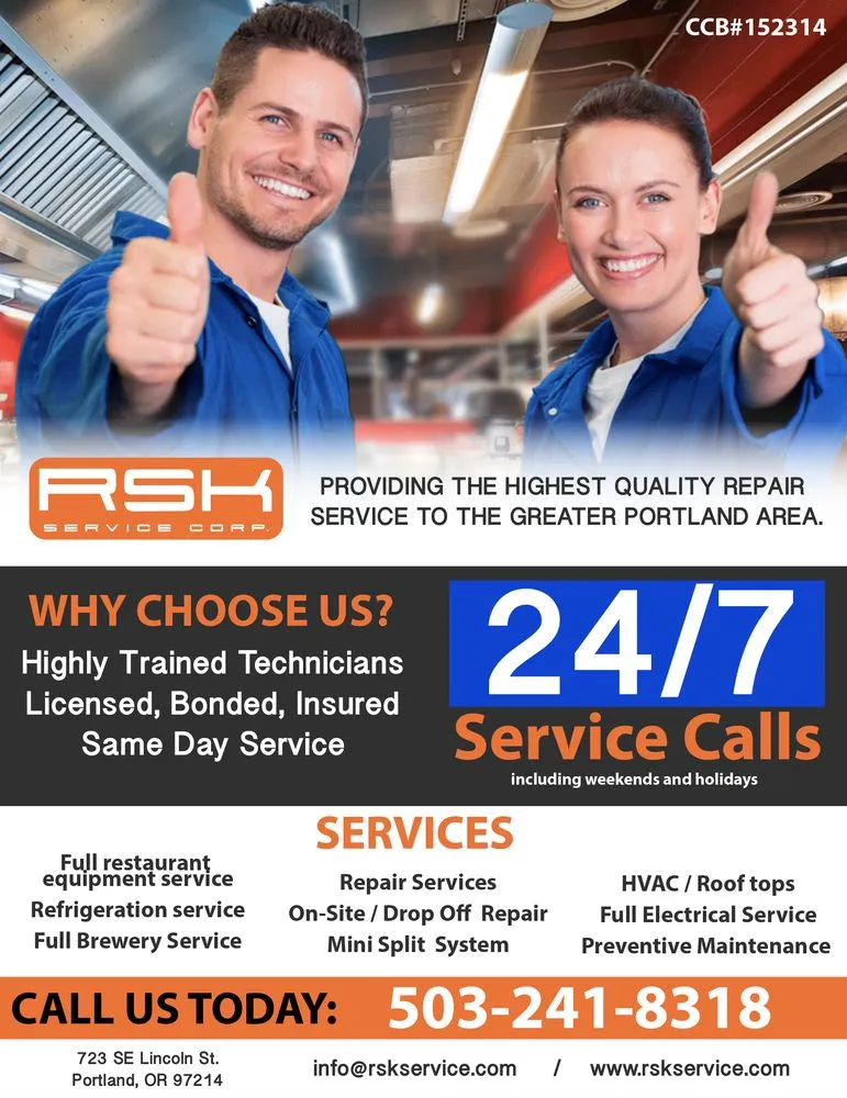 Slide of RSK Service Corporation