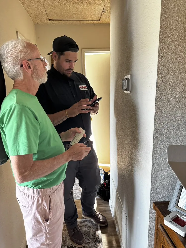 Slide of RT Olson Plumbing, Heating & Air Conditioning