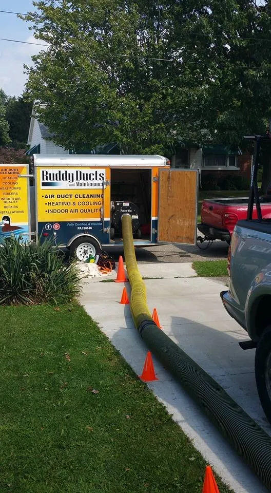 Slide of Ruddy Ducts and Maintenance