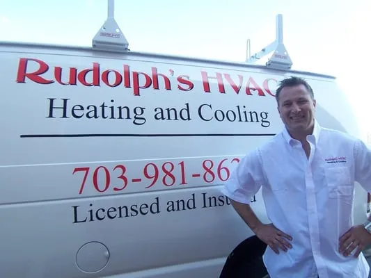 Rudolph's HVAC Logo