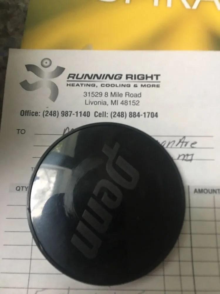 Slide of Running Right Heating & Cooling