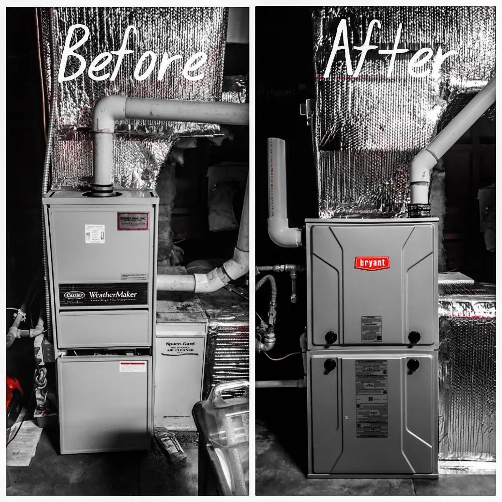 Slide of Rush Air Mechanical