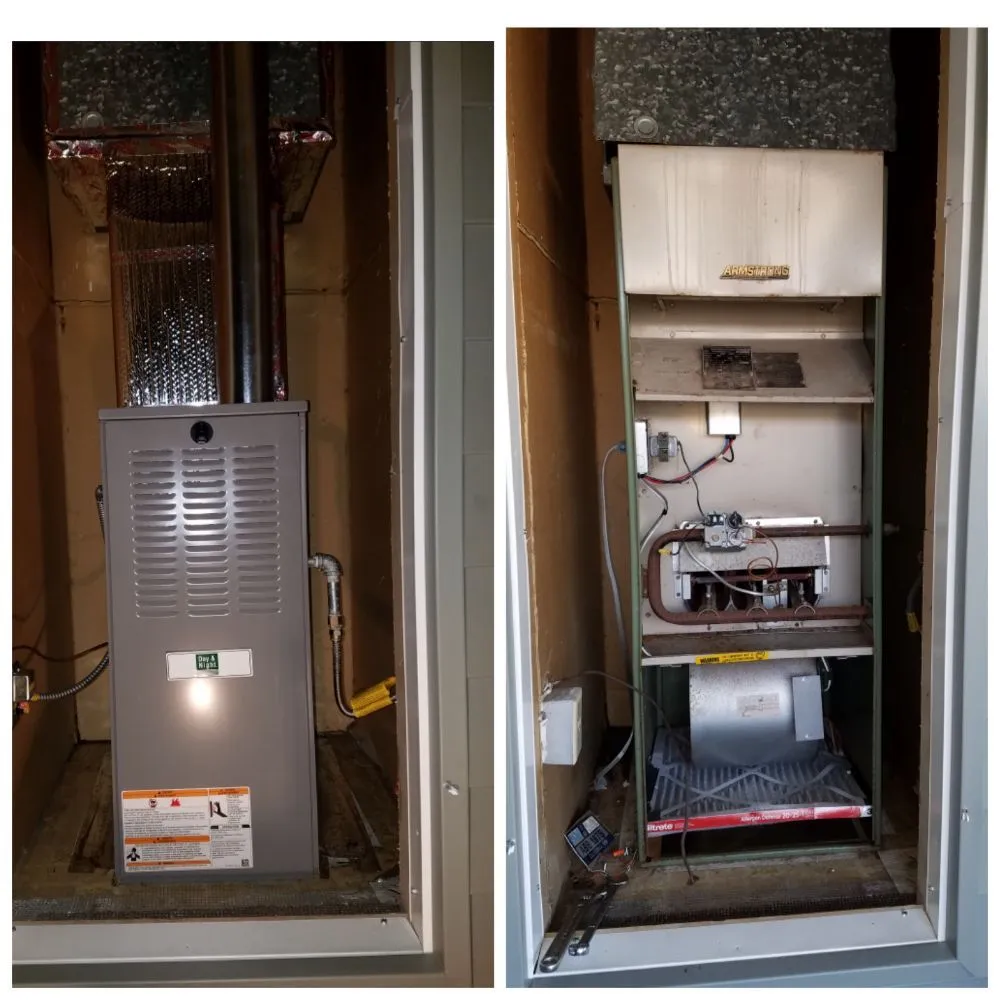 Slide of Rush Air Mechanical