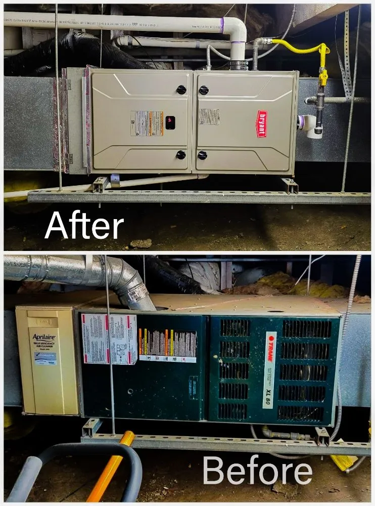 Slide of Rush Air Mechanical