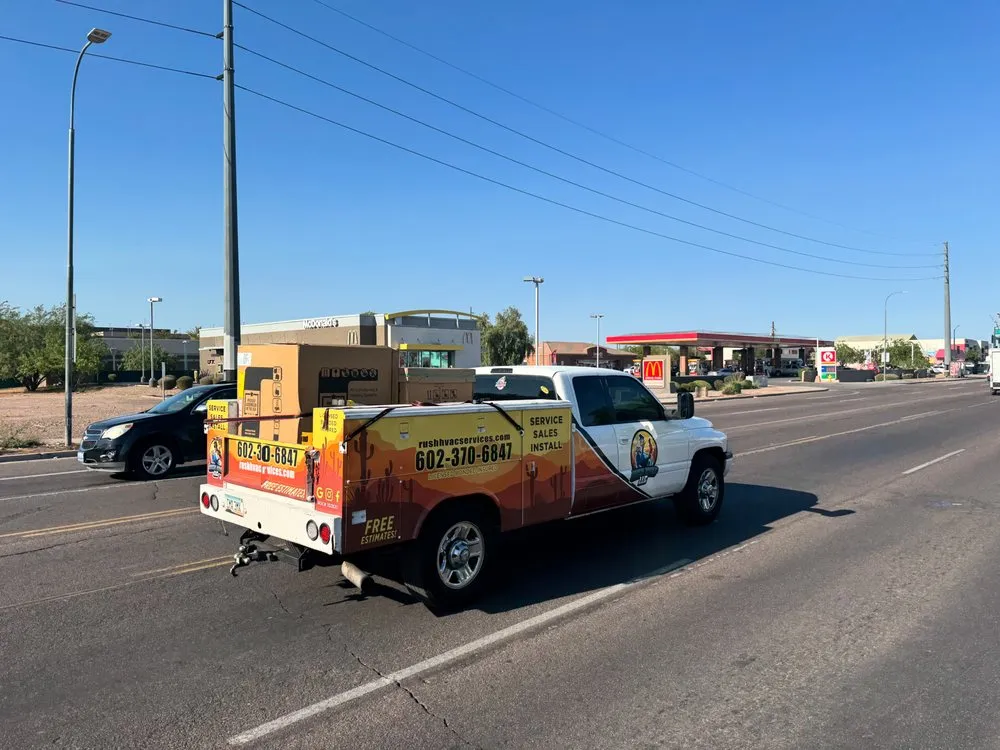 Slide of Rush HVAC Services