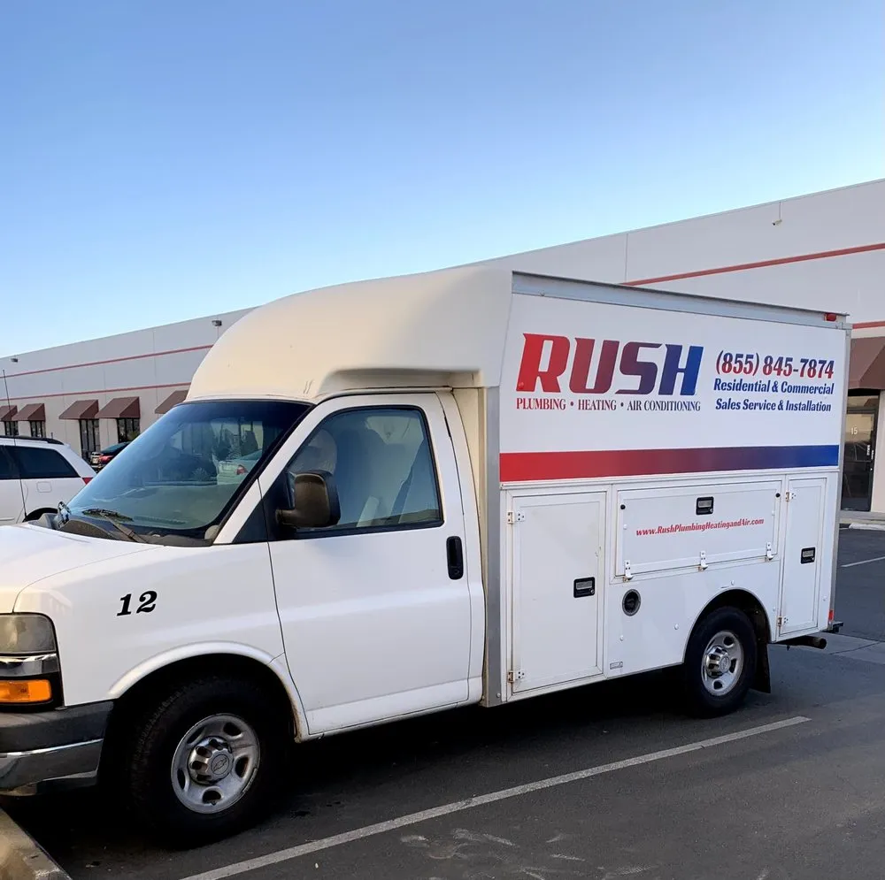 Slide of Rush Plumbing Heating and Air