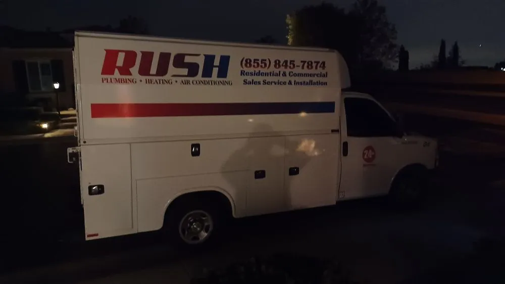 Slide of Rush Plumbing Heating and Air