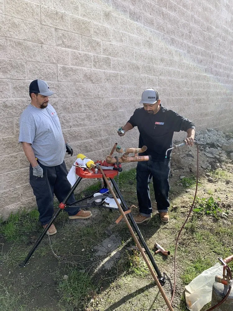 Slide of Rush Plumbing Heating and Air