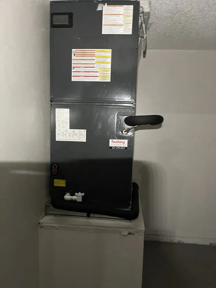 Slide of Rushing Heating & AC