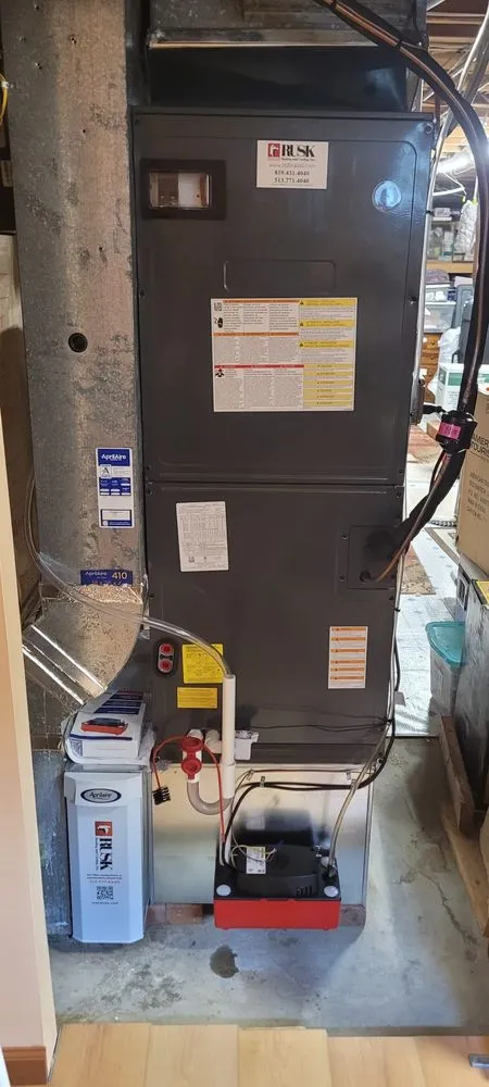 Slide of Rusk Heating and Cooling