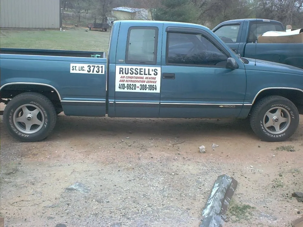 Slide of Russell's Heating & Air Conditioning