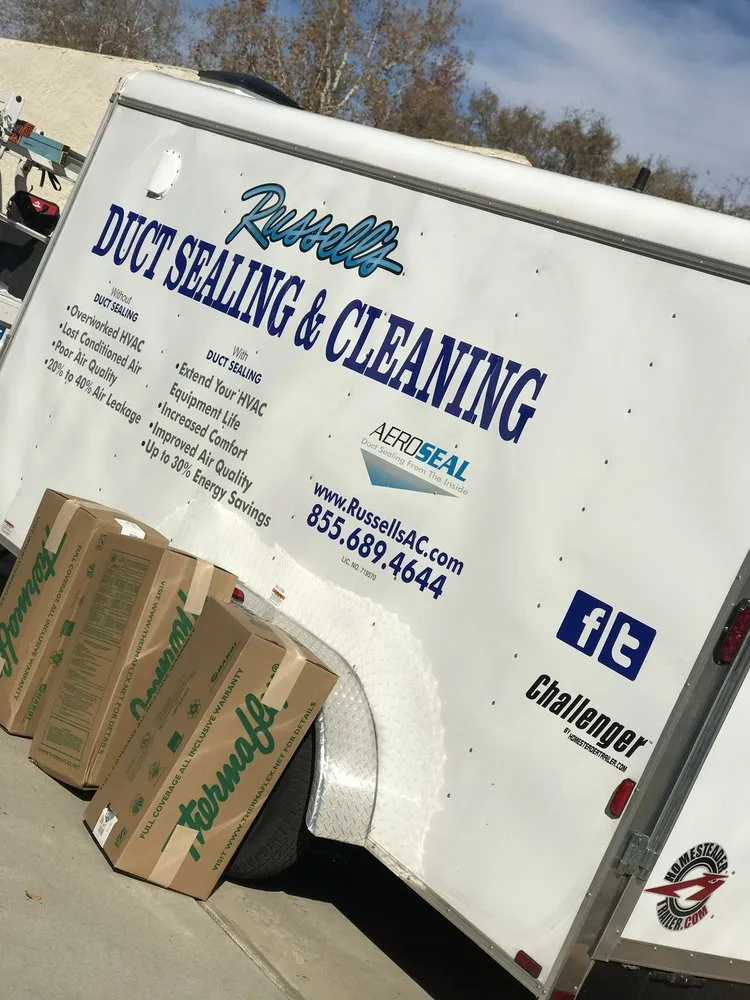 Slide of Russell's Heating and Air Conditioning