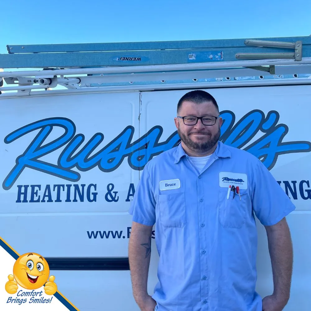 Slide of Russell's Heating and Air Conditioning