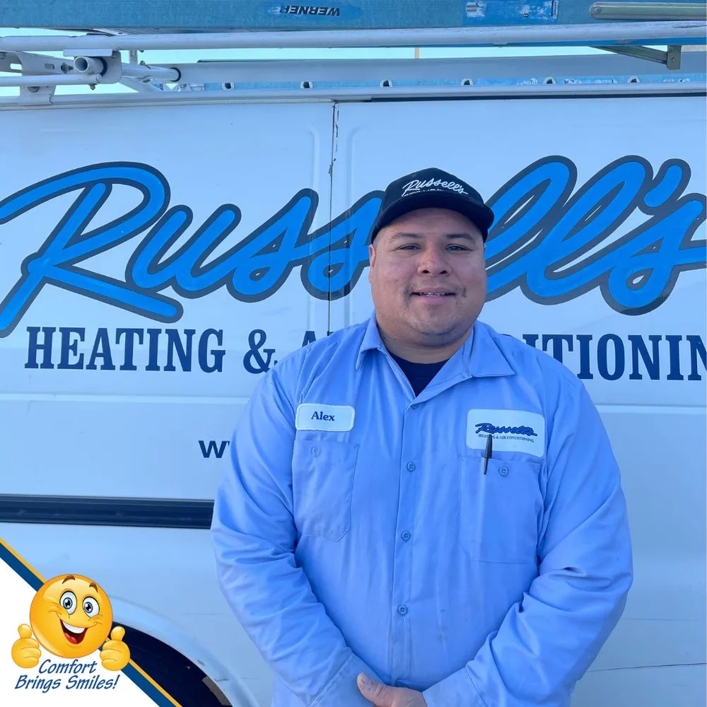 Slide of Russell's Heating and Air Conditioning