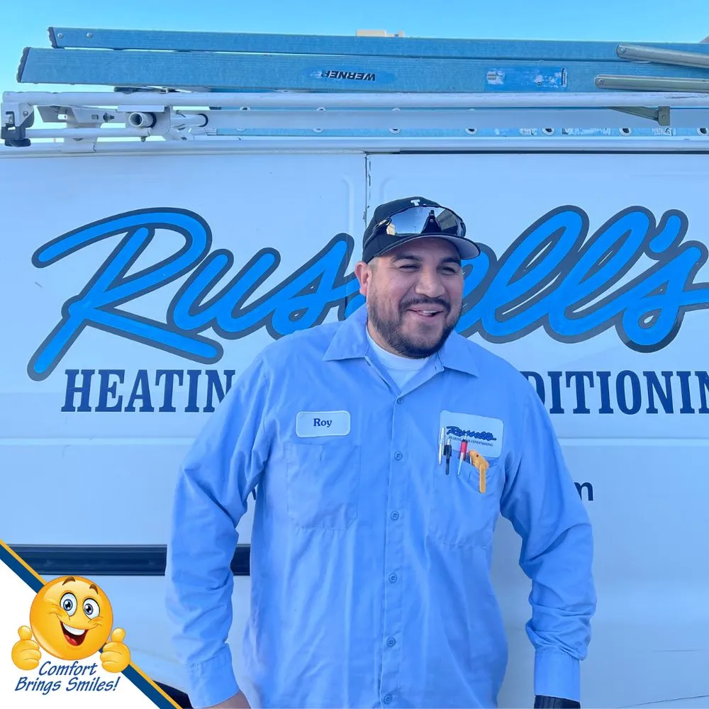 Slide of Russell's Heating and Air Conditioning