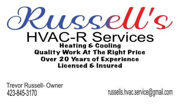 Russell's HVAC-R Service Logo