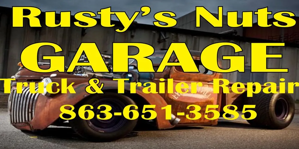 Slide of Rustys Nuts Garage