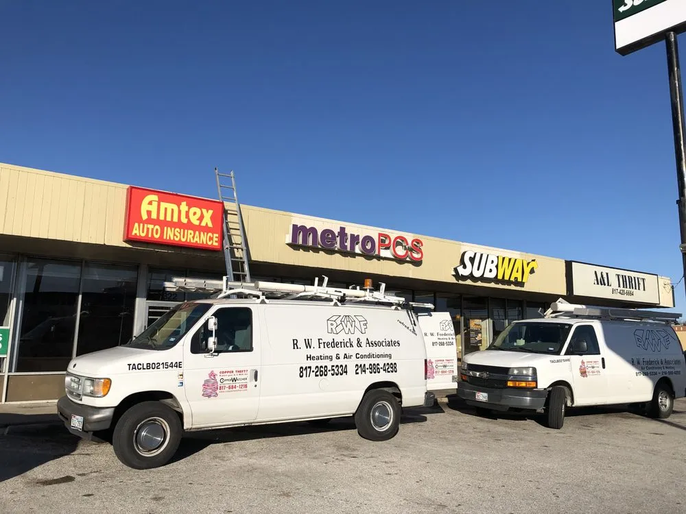 Slide of RW Frederick and Associates