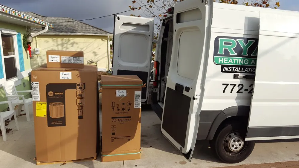 Slide of Ryan's Heating and Cooling