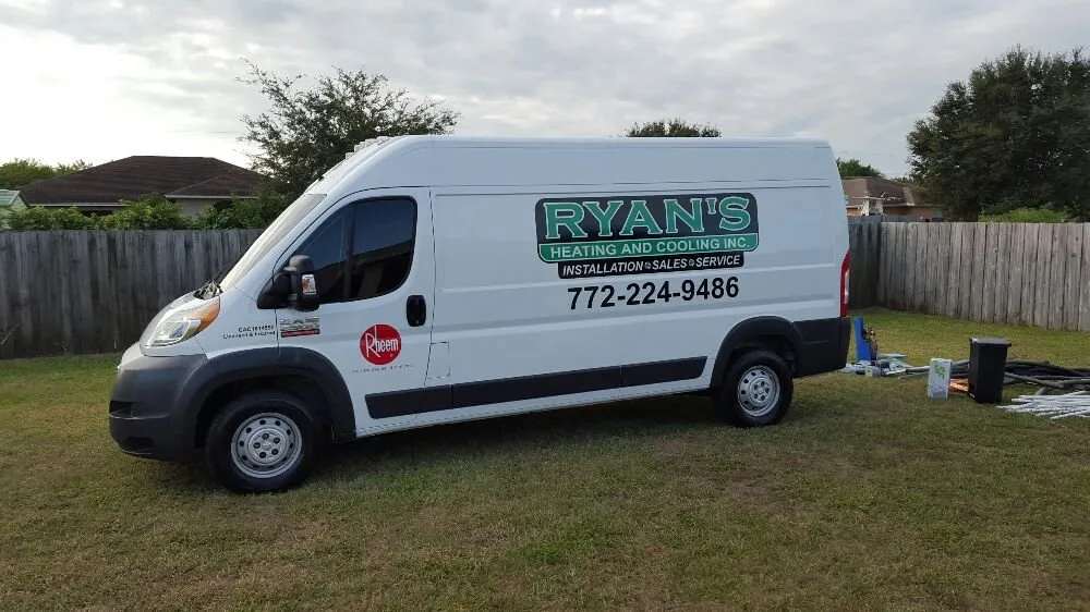 Slide of Ryan's Heating and Cooling