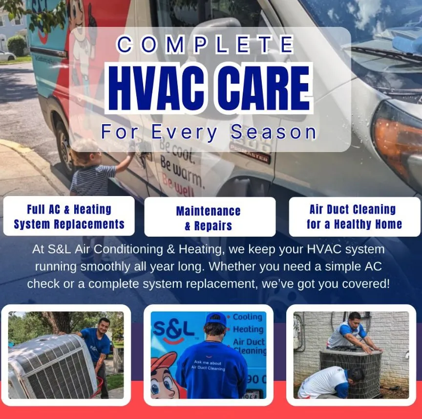 Slide of S & L Air Conditioning and Heating