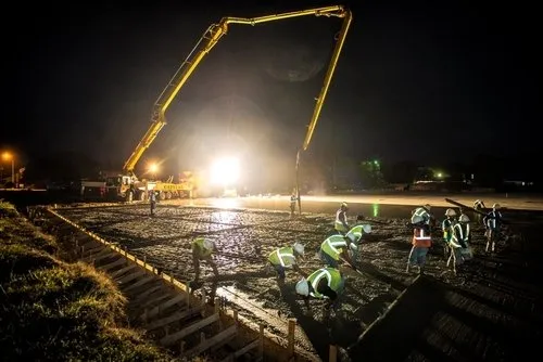 Slide of S. B. Thompson Construction