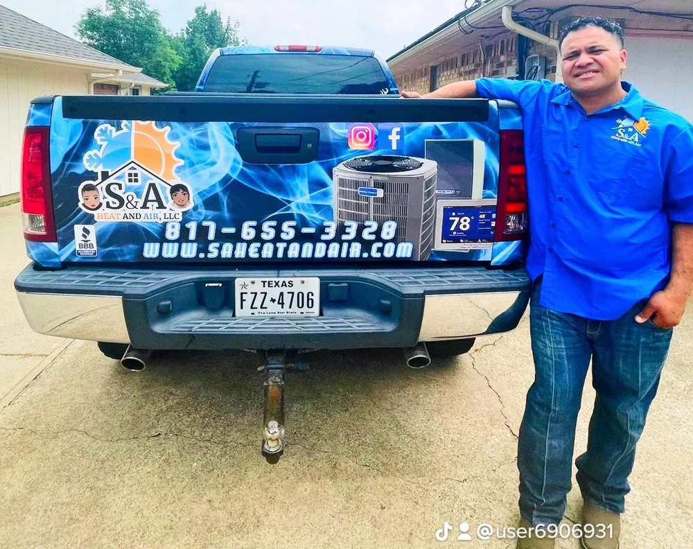 Slide of S&A Heat and Air