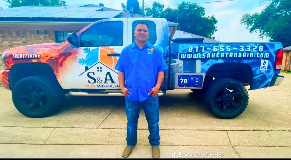 Slide of S&A Heat and Air