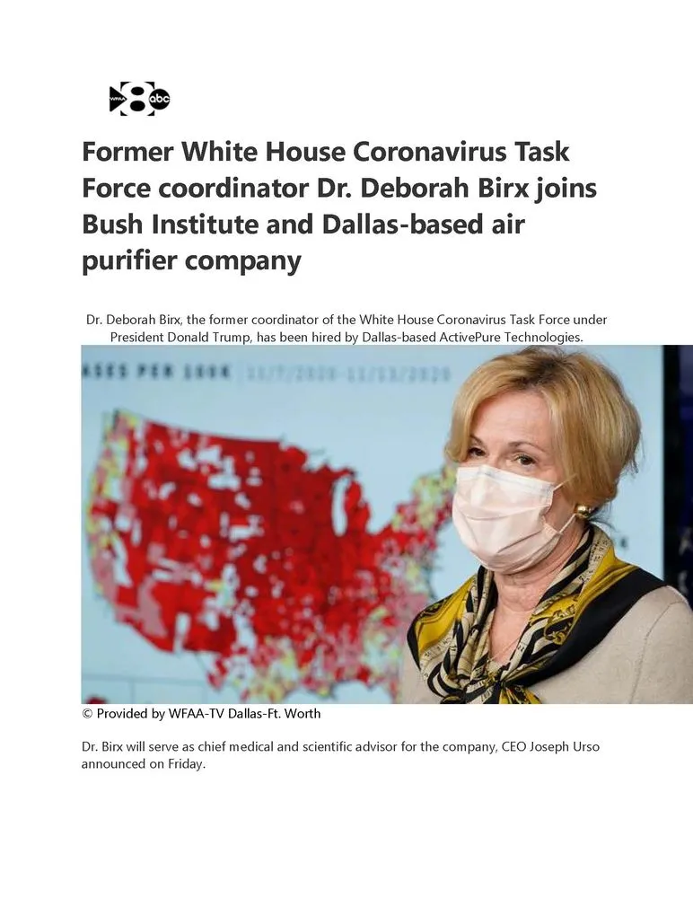 Slide of Safe Air Network