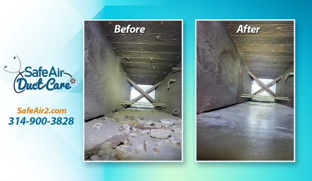 Slide of SafeAir Duct Care