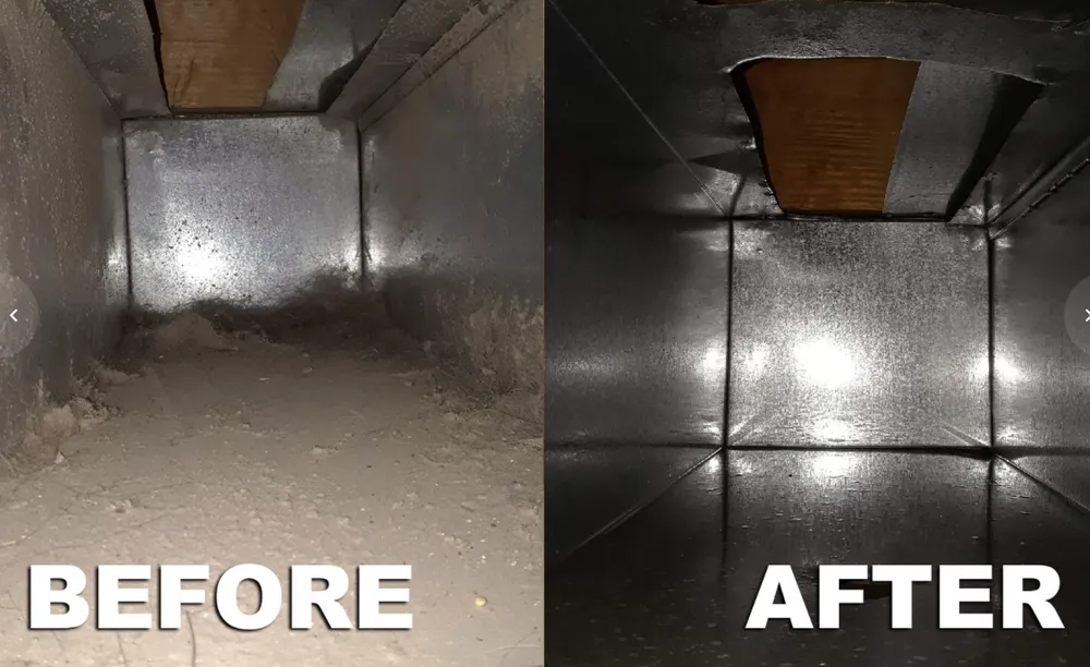 Slide of SafeAir Duct Care