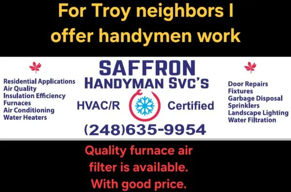 Saffron Handyman Services Logo