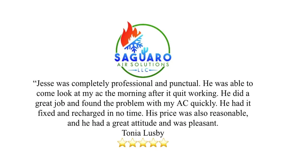 Slide of Saguaro Air Solutions